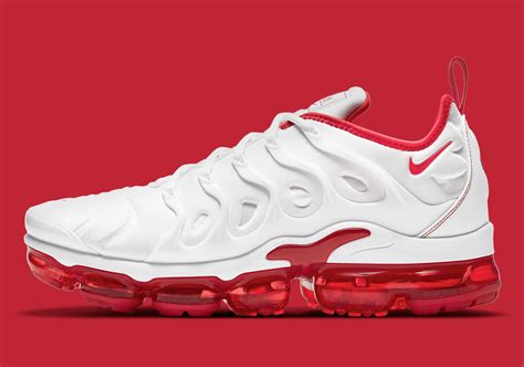 nike vapormax weiß rot|VaporMax plus white red.